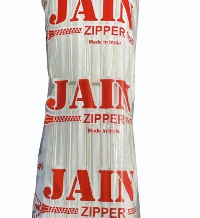 Jain 5 No. White CFC Zipper Roll (2)