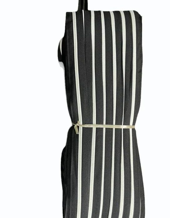 Jain 5 No. White Stripe CFC Zipper Roll (3)